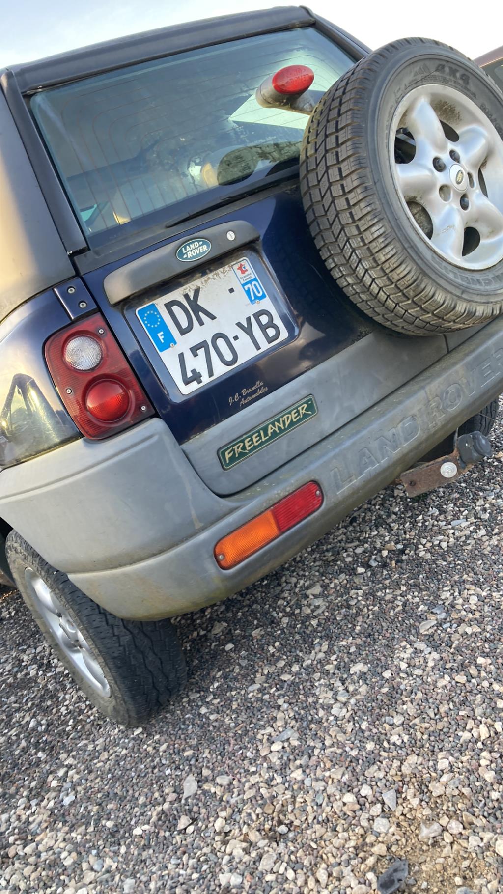 Pare choc arriere LAND ROVER FREELANDER 1 PHASE 1 Diesel - 1