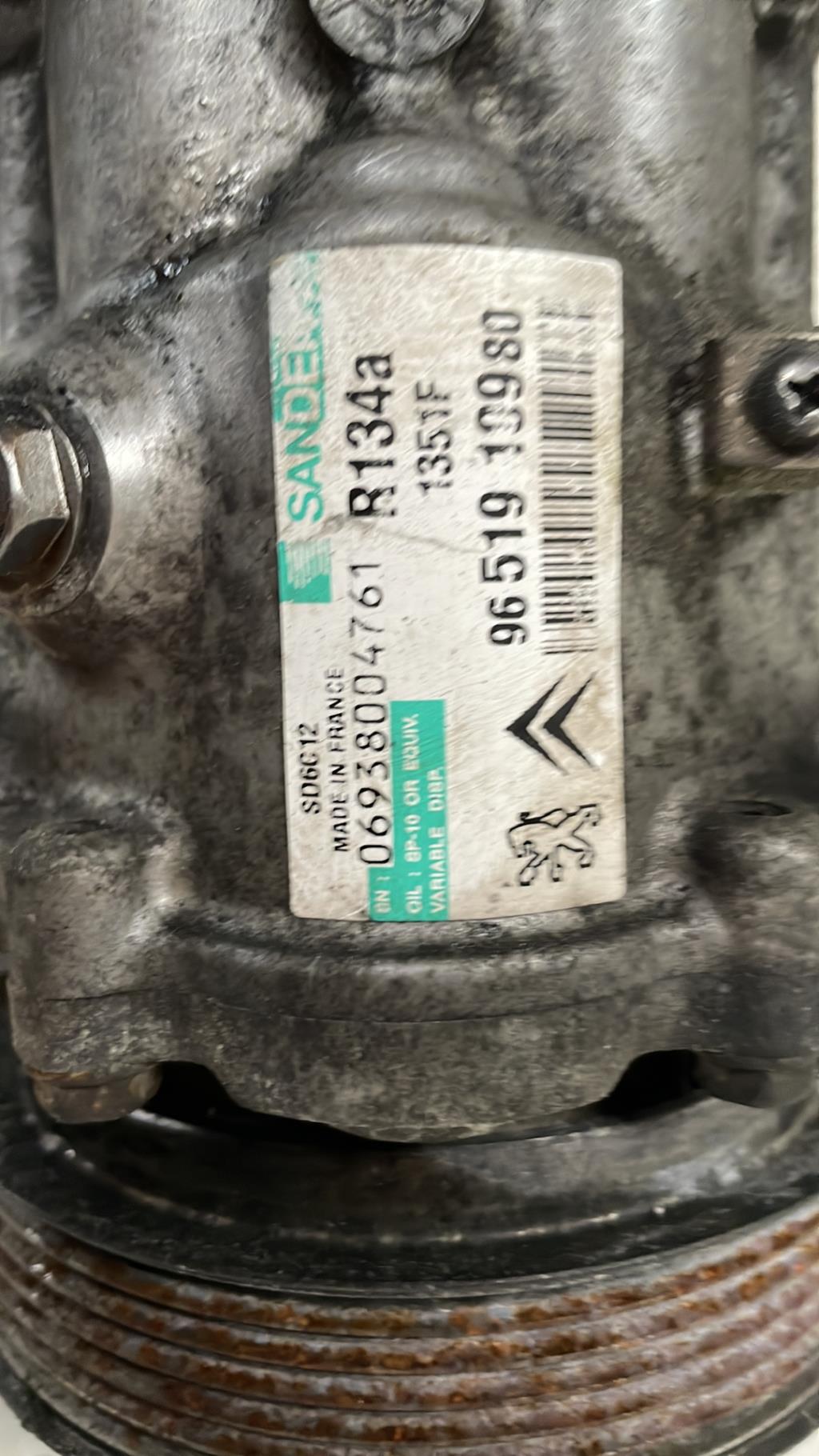 Compresseur clim PEUGEOT 207 PHASE 1 Diesel - 1
