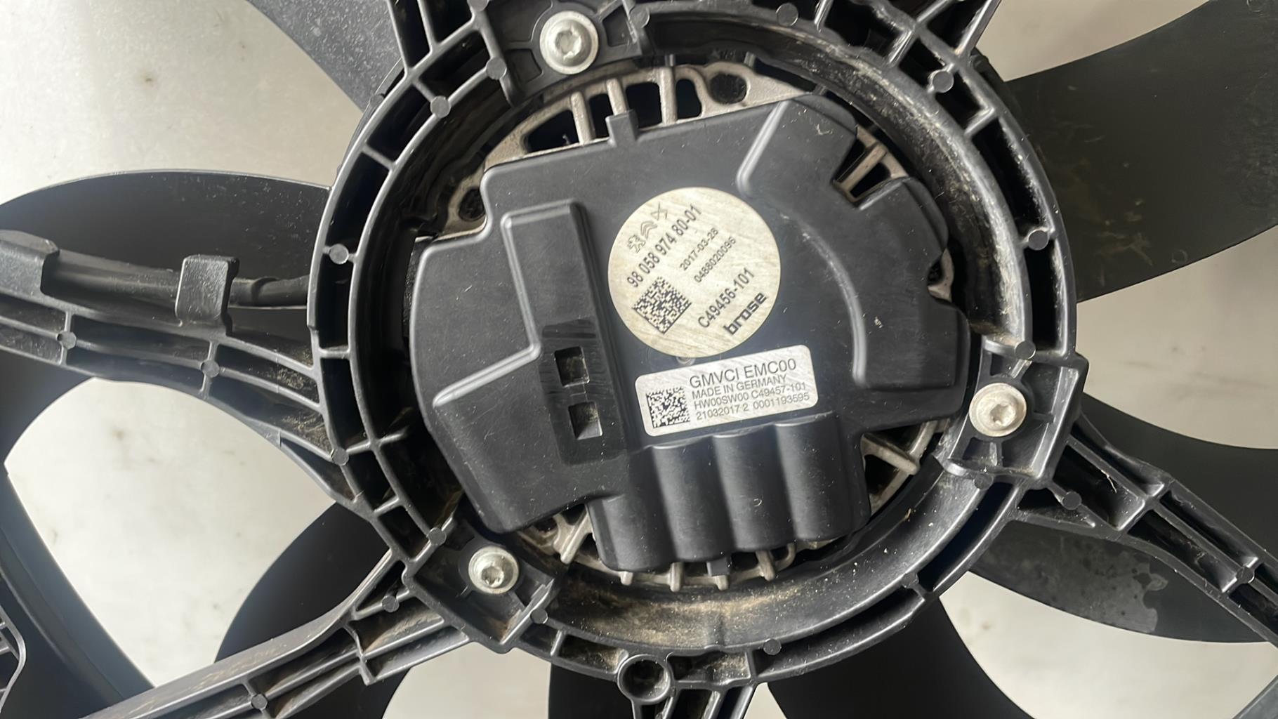 Moto ventilateur radiateur CITROEN JUMPY 3 M PHASE 1 Diesel - 1