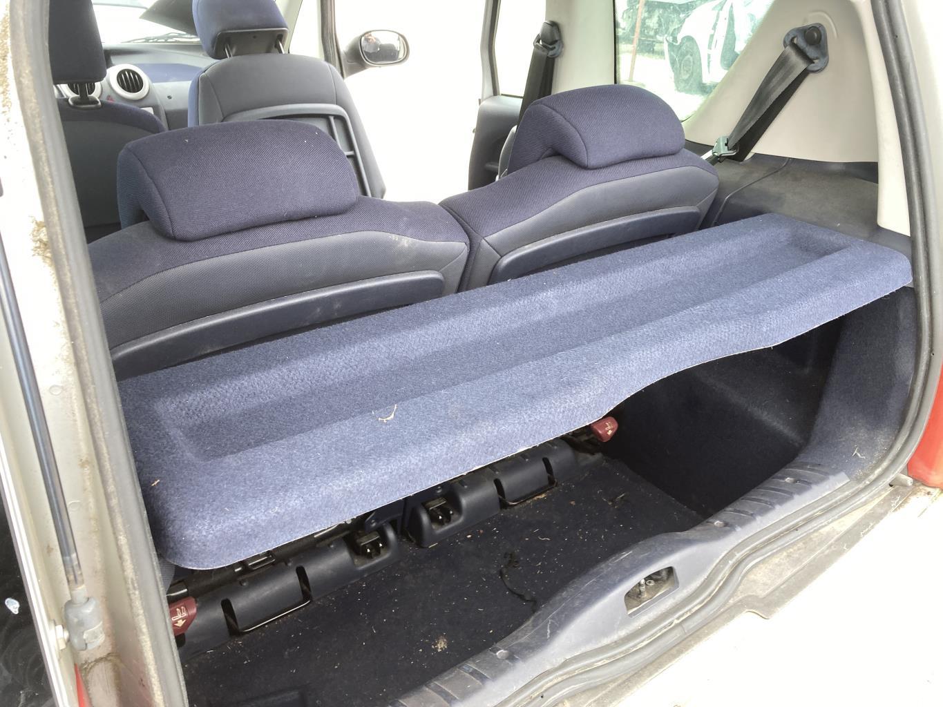 Plage arriere PEUGEOT 1007 Diesel - 1