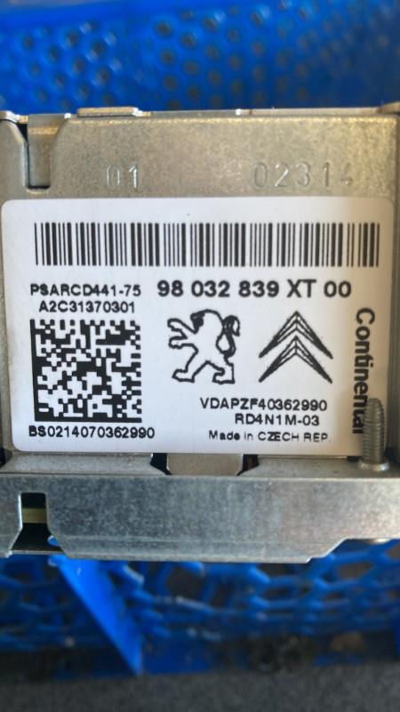 Autoradio d'origine CITROEN C3 2 PHASE 2 Diesel - 1