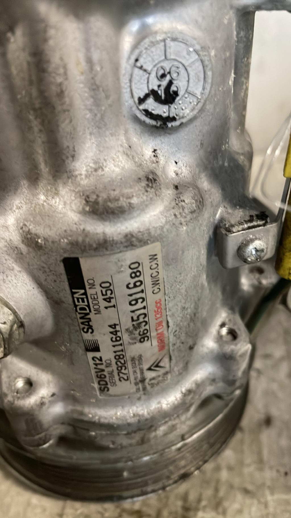 Compresseur clim CITROEN C2 PHASE 1 Diesel - 1