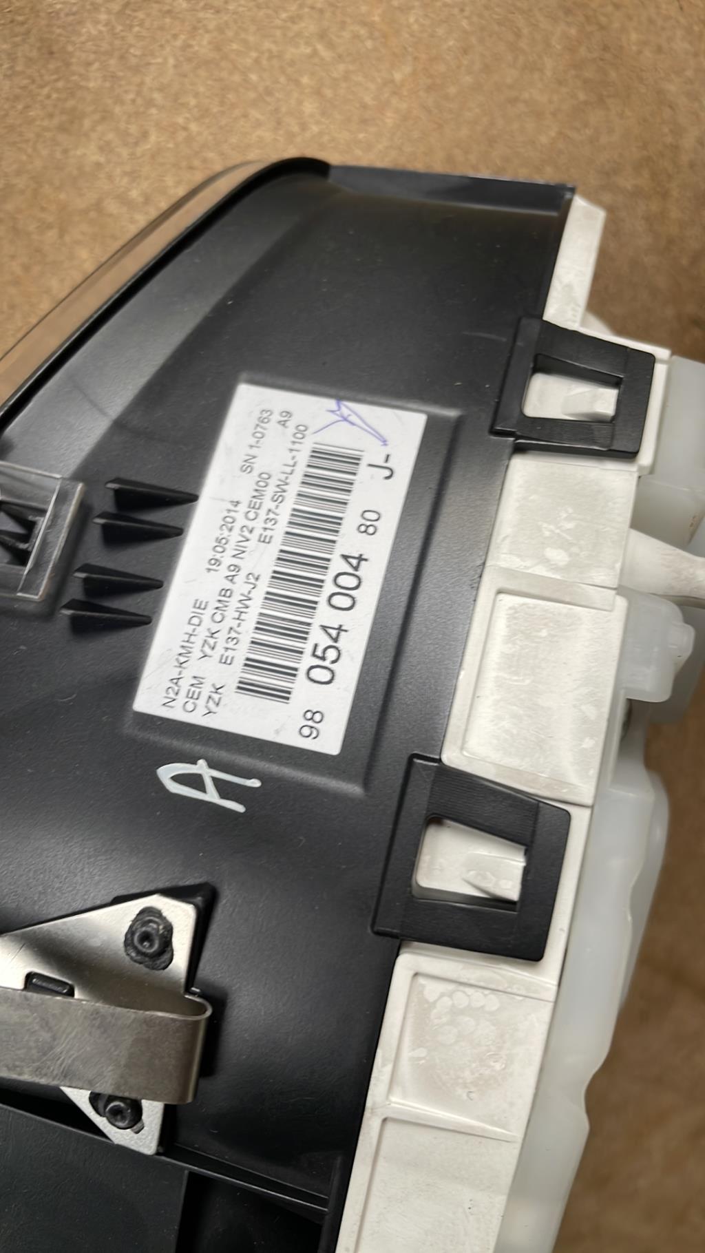 Compteur PEUGEOT 208 1 PHASE 1 Diesel - 1