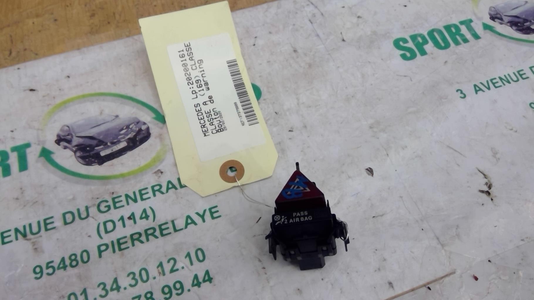 Bouton de warning MERCEDES CLASSE A 169 PHASE 2 Diesel - 1