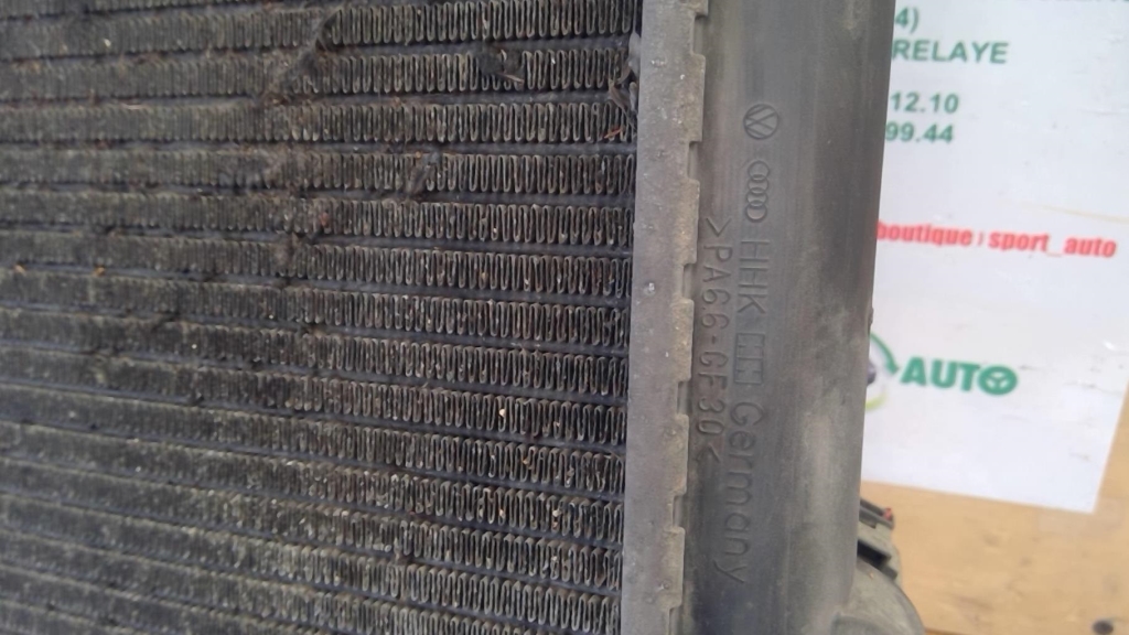 Radiateur eau VOLKSWAGEN GOLF 4 Diesel - 1