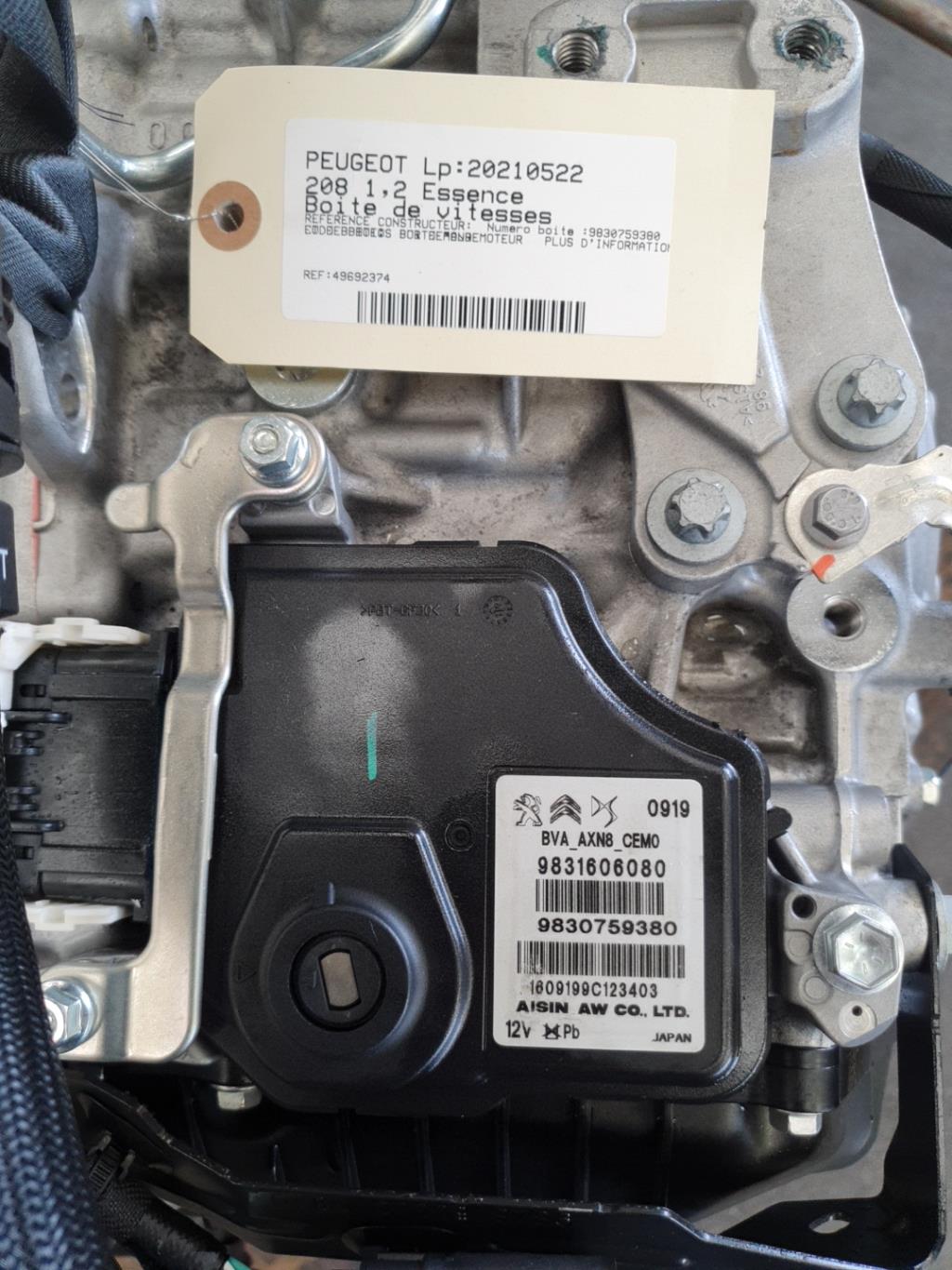 Boite de vitesses PEUGEOT 208 2 Essence - 1