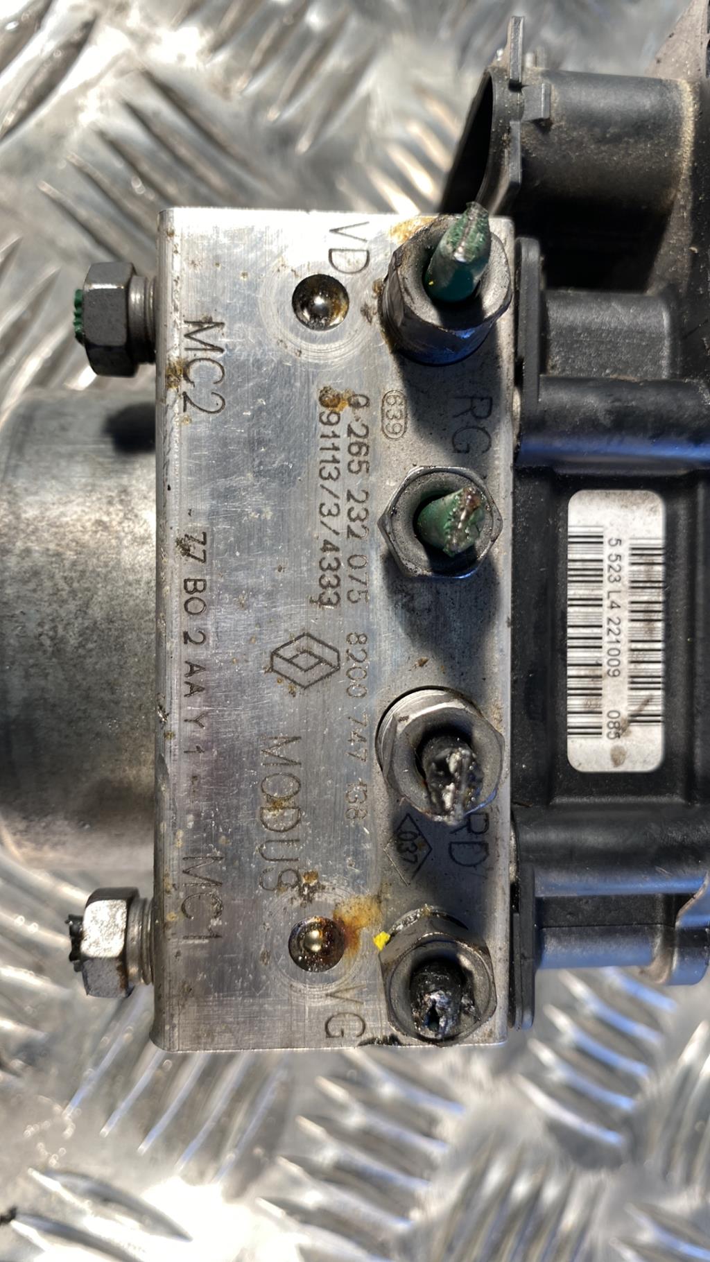 Bloc ABS (freins anti-blocage) RENAULT MODUS PHASE 2 Diesel - 1