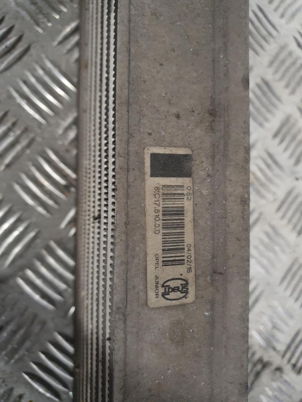 Echangeur air (Intercooler) OPEL CORSA E Essence - 1