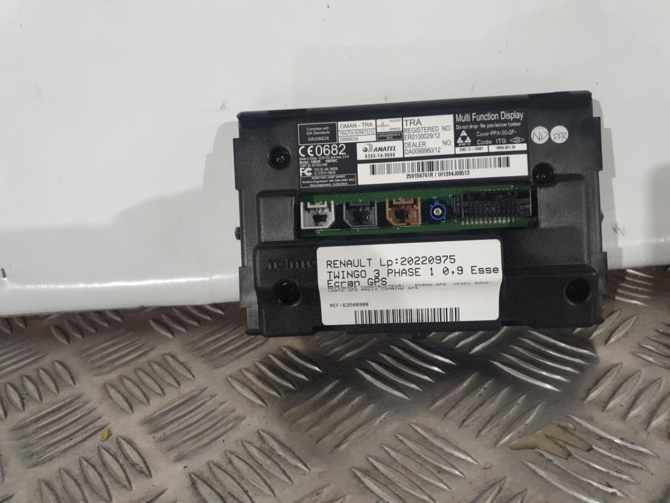 Ecran GPS RENAULT TWINGO 3 PHASE 1 Essence - 1