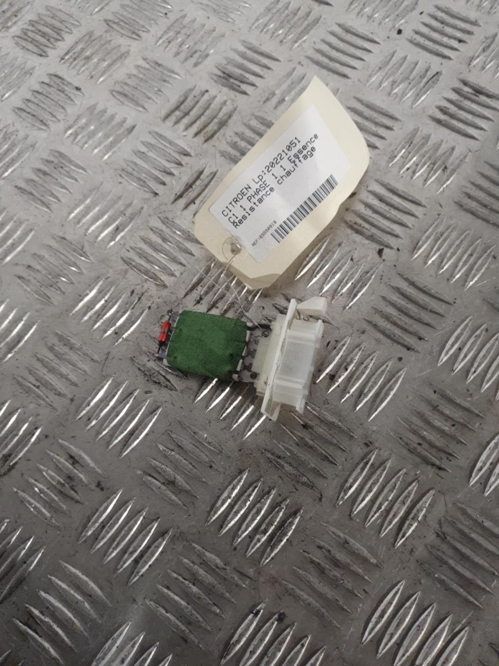 Resistance chauffage CITROEN C1 1 PHASE 1 Essence - 1