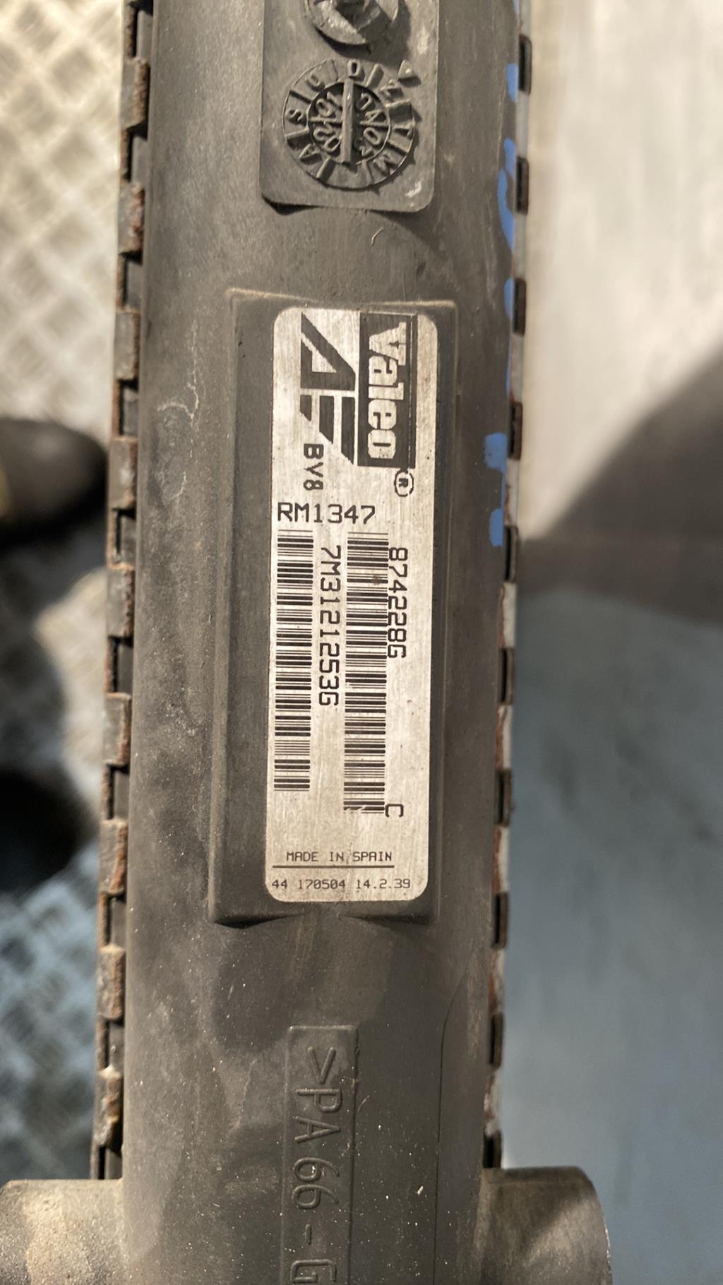 Radiateur eau SEAT ALHAMBRA 1 PHASE 2 Essence - 1