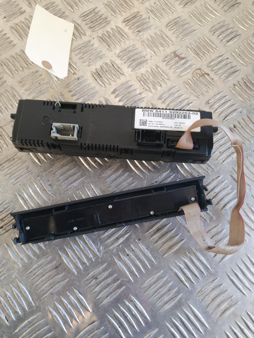 Commande chauffage BMW X1 E84 PHASE 2 Diesel - 1