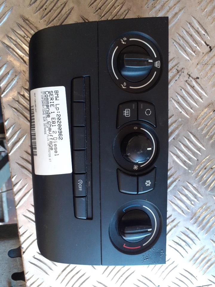 Commande chauffage BMW SERIE 1 E81 Diesel - 1