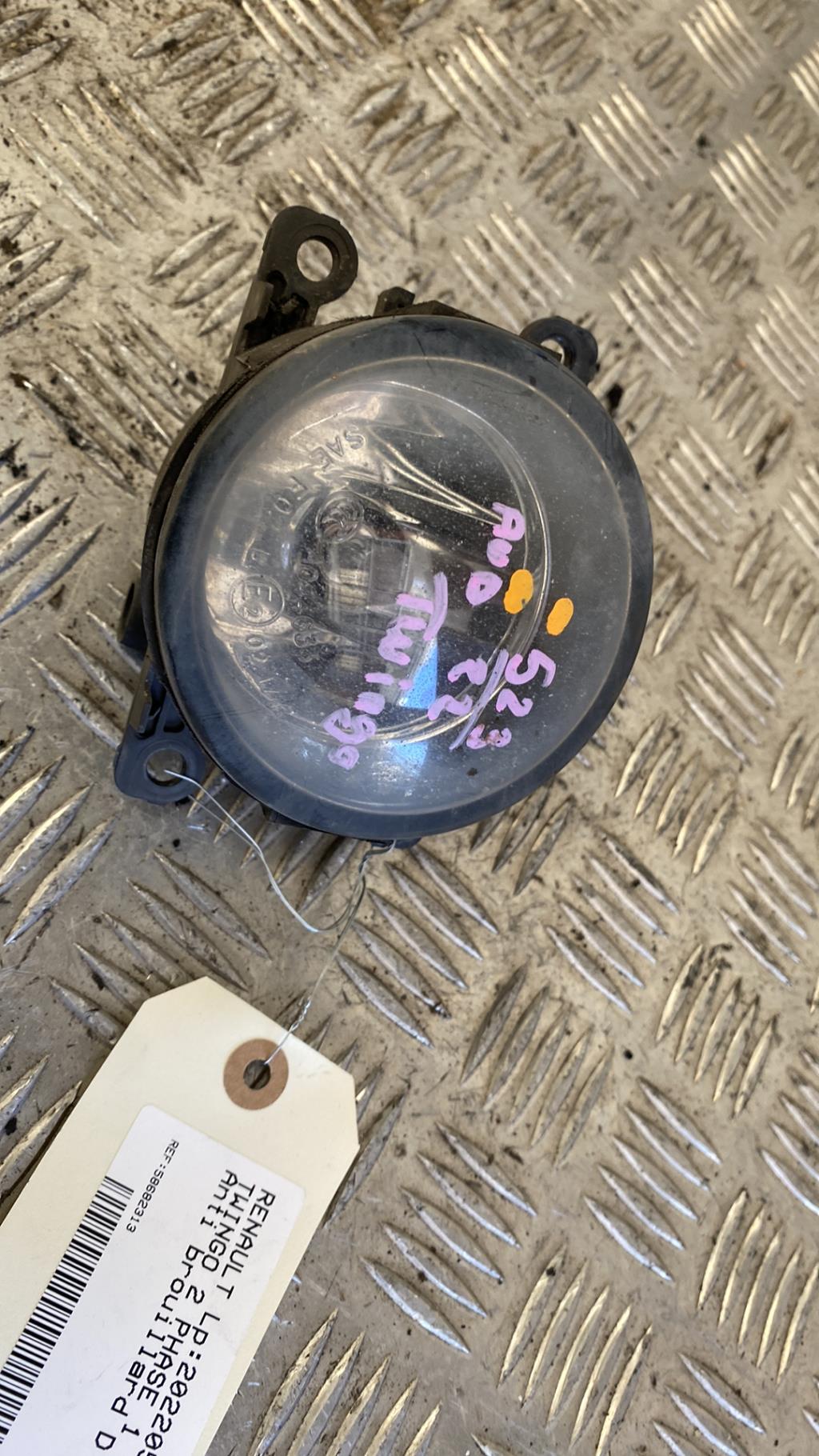 Anti brouillard droit (feux) RENAULT TWINGO 2 PHASE 1 Diesel - 1
