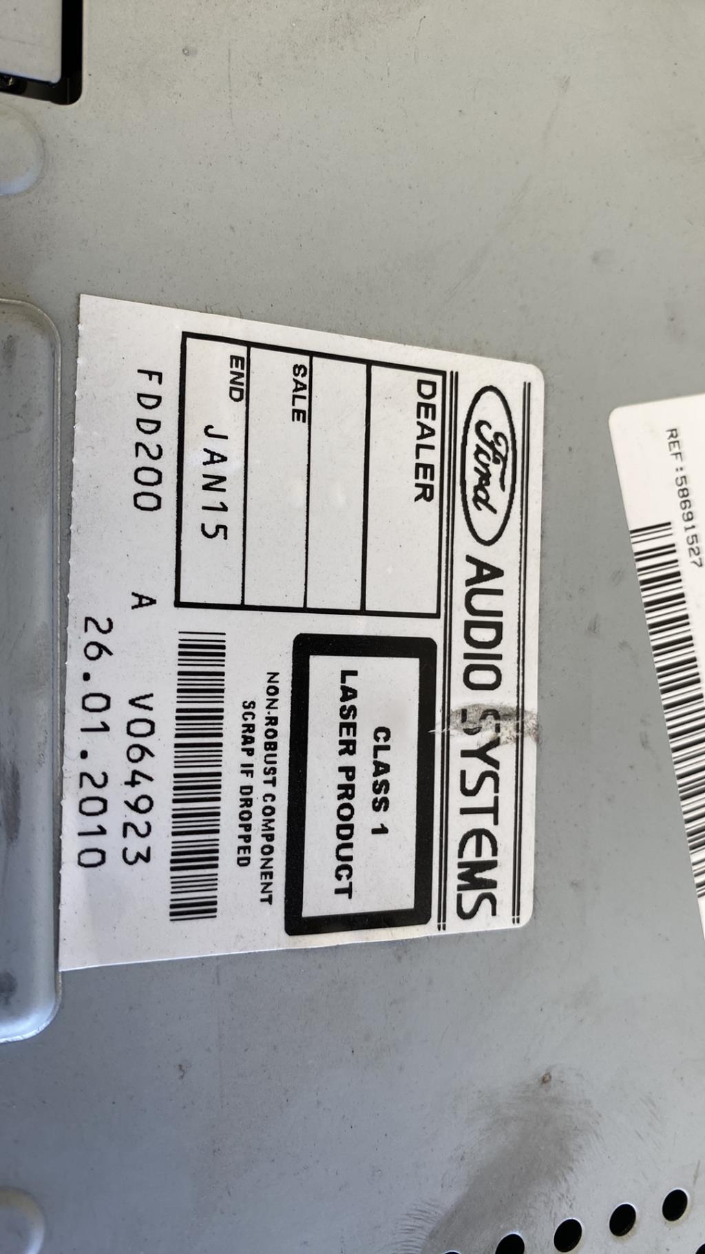 Autoradio d'origine FORD FOCUS 2 PHASE 2 Diesel - 1