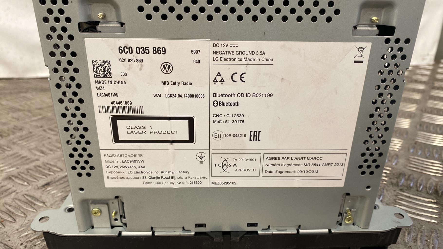 Ecran GPS VOLKSWAGEN POLO 5 PHASE 2 Diesel - 1
