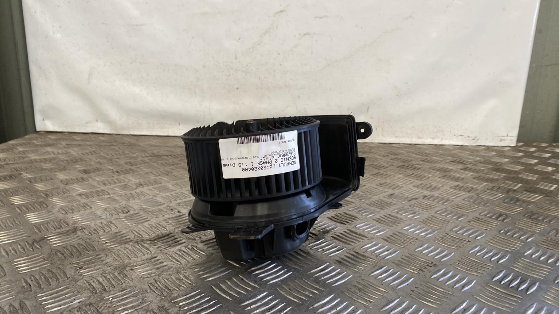 Pulseur d'air RENAULT SCENIC 2 PHASE 1 Diesel - 1
