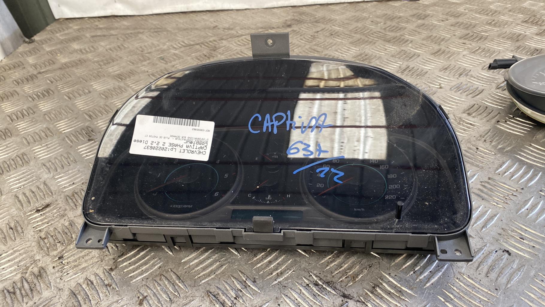 Compteur CHEVROLET CAPTIVA PHASE 2 Diesel - 1