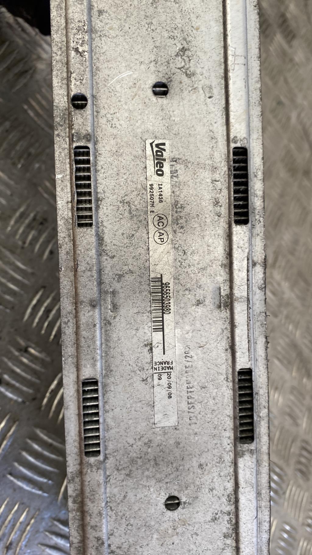 Echangeur air (Intercooler) CITROEN C4 PICASSO 1 Diesel - 1