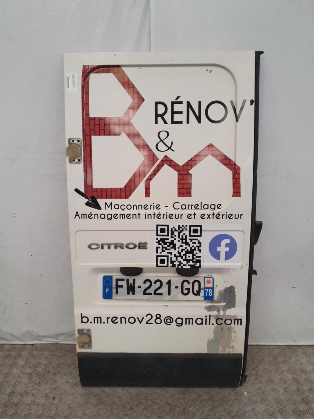 Porte de coffre gauche CITROEN JUMPER 2 Diesel - 1