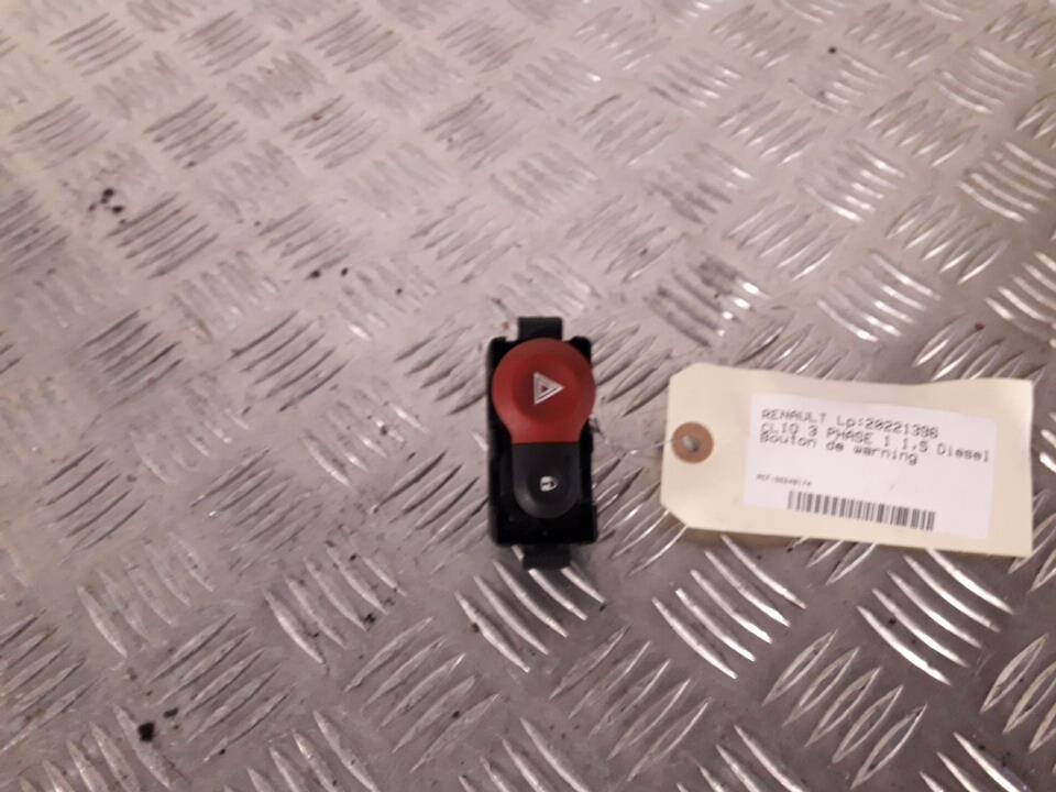 Bouton de warning RENAULT CLIO 3 PHASE 1 Diesel - 1