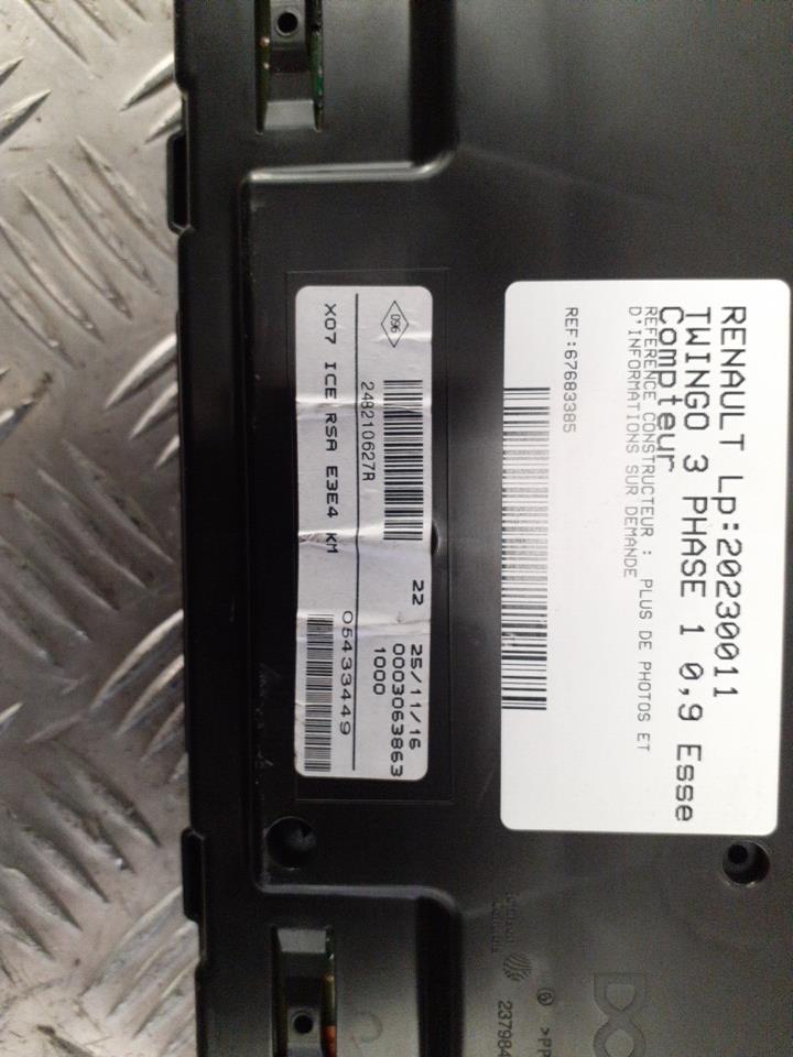 Compteur RENAULT TWINGO 3 PHASE 1 Essence - 1