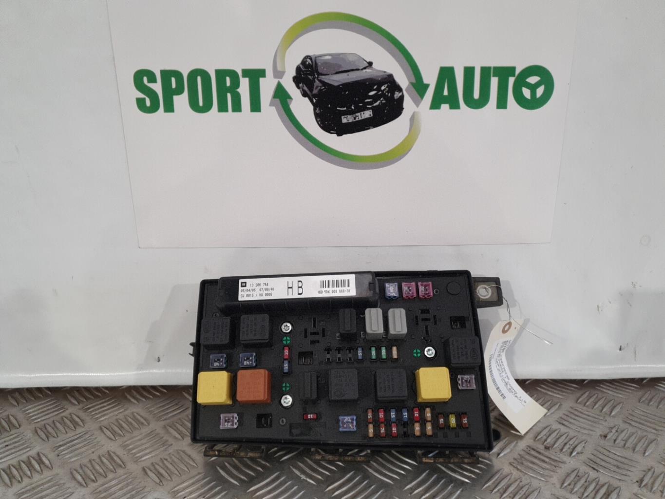 Boitier servitude moteur (BSM) OPEL ASTRA H PHASE 1 Diesel - 1