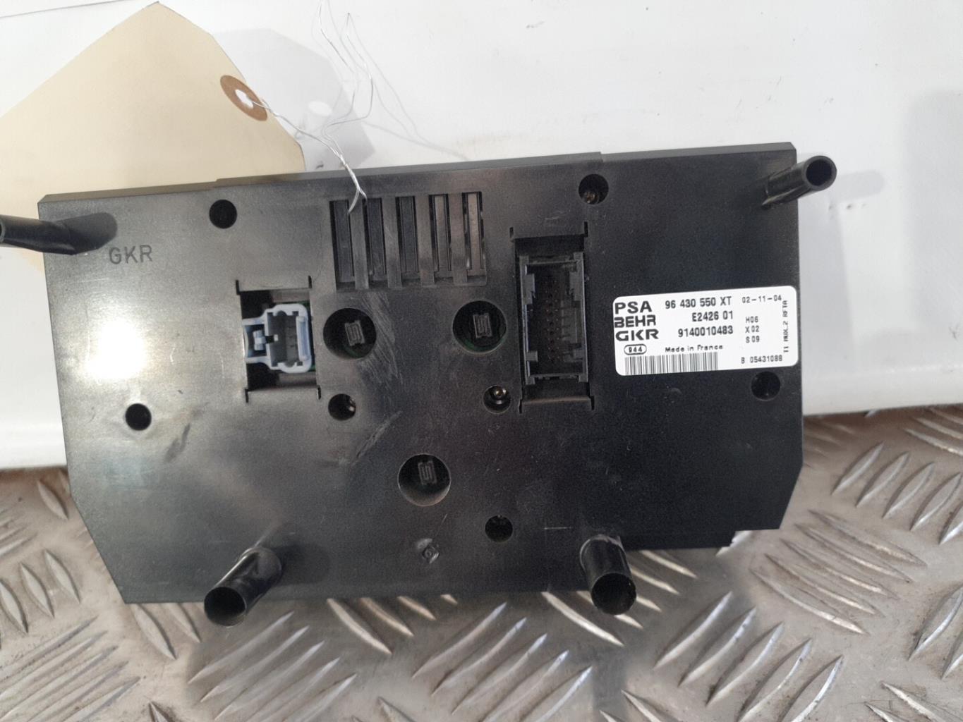 Commande chauffage PEUGEOT 206 PHASE 2 Diesel - 1