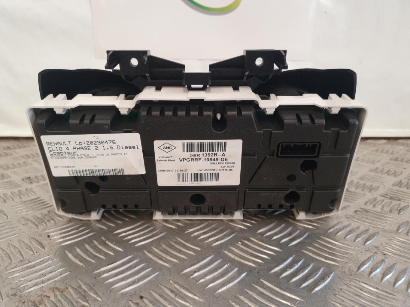 Compteur RENAULT CLIO 4 PHASE 2 Diesel - 1