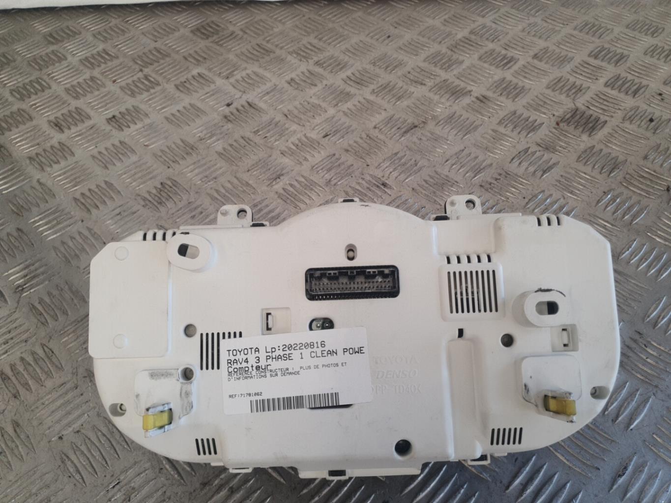 Compteur TOYOTA RAV4 3 PHASE 1 Diesel - 1