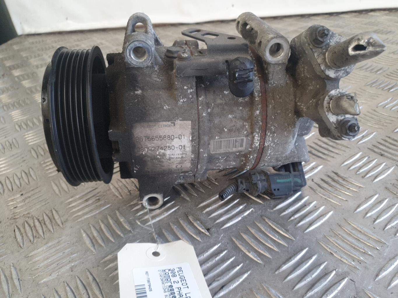 Compresseur clim PEUGEOT 308 2 PHASE 1 Diesel - 1
