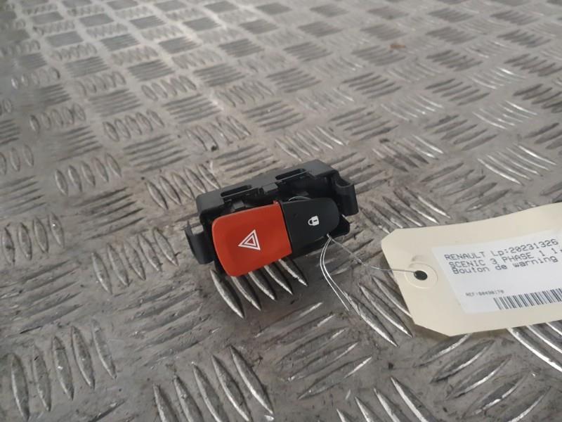 Bouton de warning RENAULT SCENIC 3 PHASE 1 Diesel - 1
