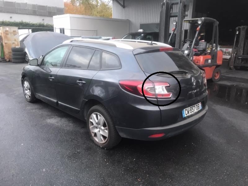 Feu arriere secondaire gauche (feux) RENAULT MEGANE 3 PHASE 2 BREAK Diesel - 1