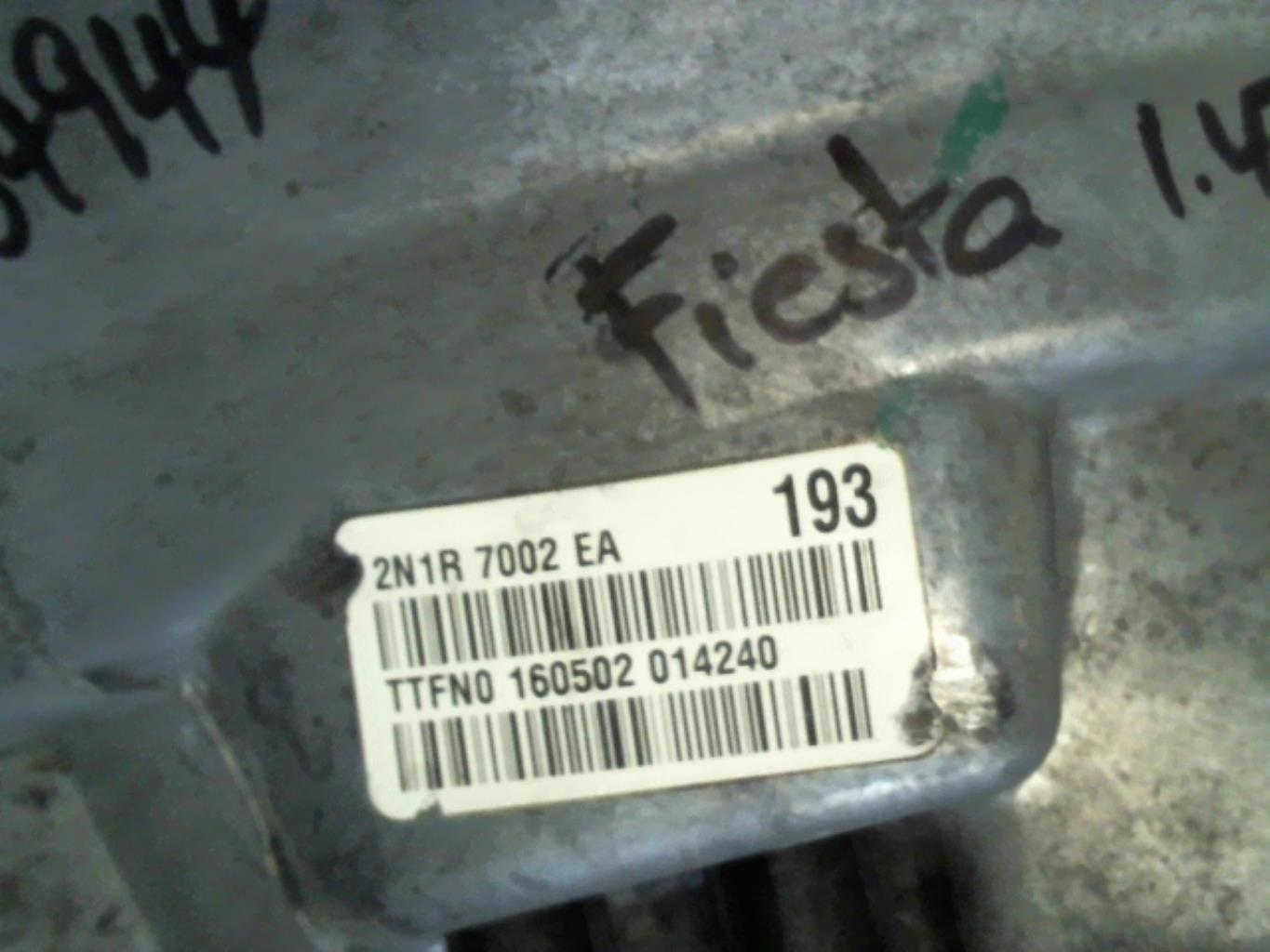 Boite de vitesses FORD FIESTA 5 PHASE 1 Diesel - 1