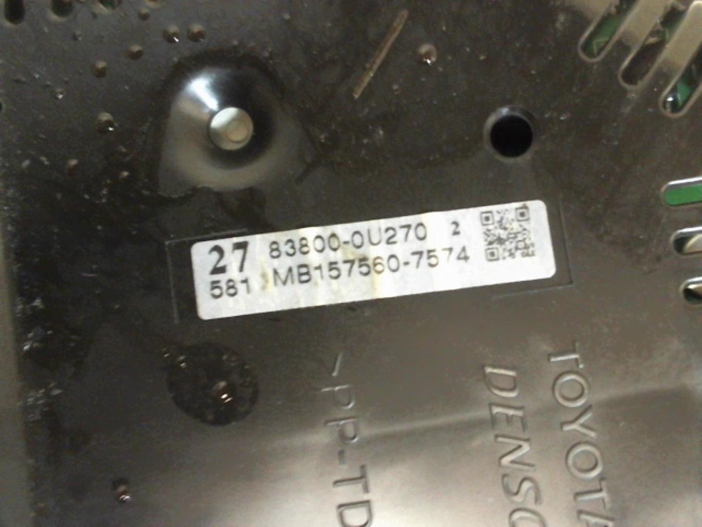 Compteur TOYOTA YARIS 3 PHASE 2 Essence - 1