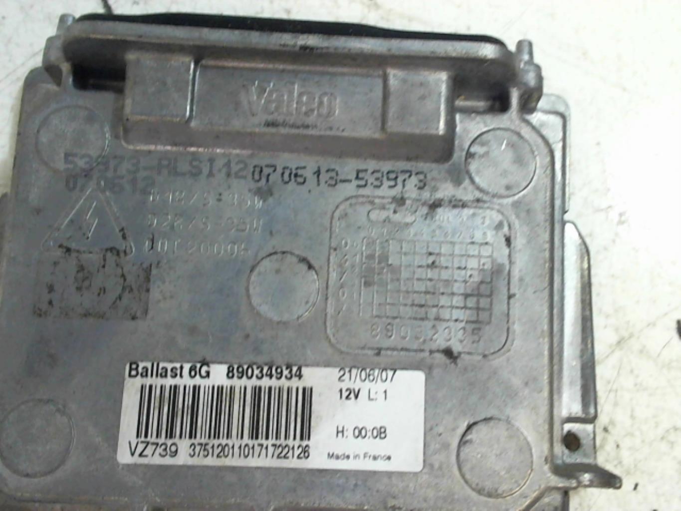 Boitier xenon RENAULT LAGUNA 3 PHASE 3 Diesel - 1