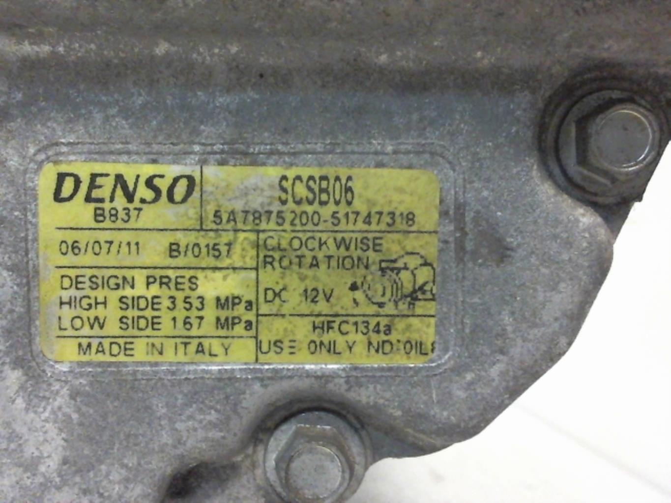 Compresseur clim FIAT PANDA 2 PHASE 1 Essence - 1