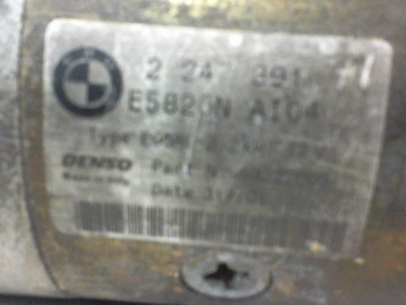 Demarreur BMW SERIE 3 E46 PHASE 2 Diesel - 1