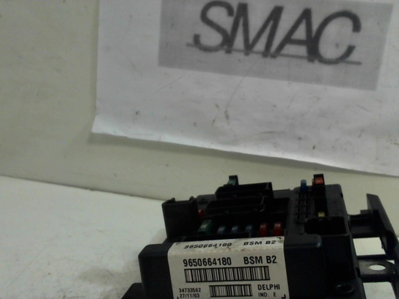 Boitier servitude moteur (BSM) PEUGEOT 206 PHASE 1 Essence - 1