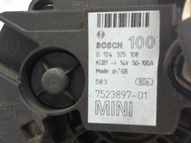 Alternateur MINI MINI 1 R50/R53 PHASE 1 Essence - 1