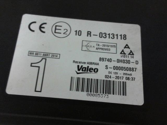 Kit de demarrage TOYOTA AYGO 2 PHASE 1 Essence - 1