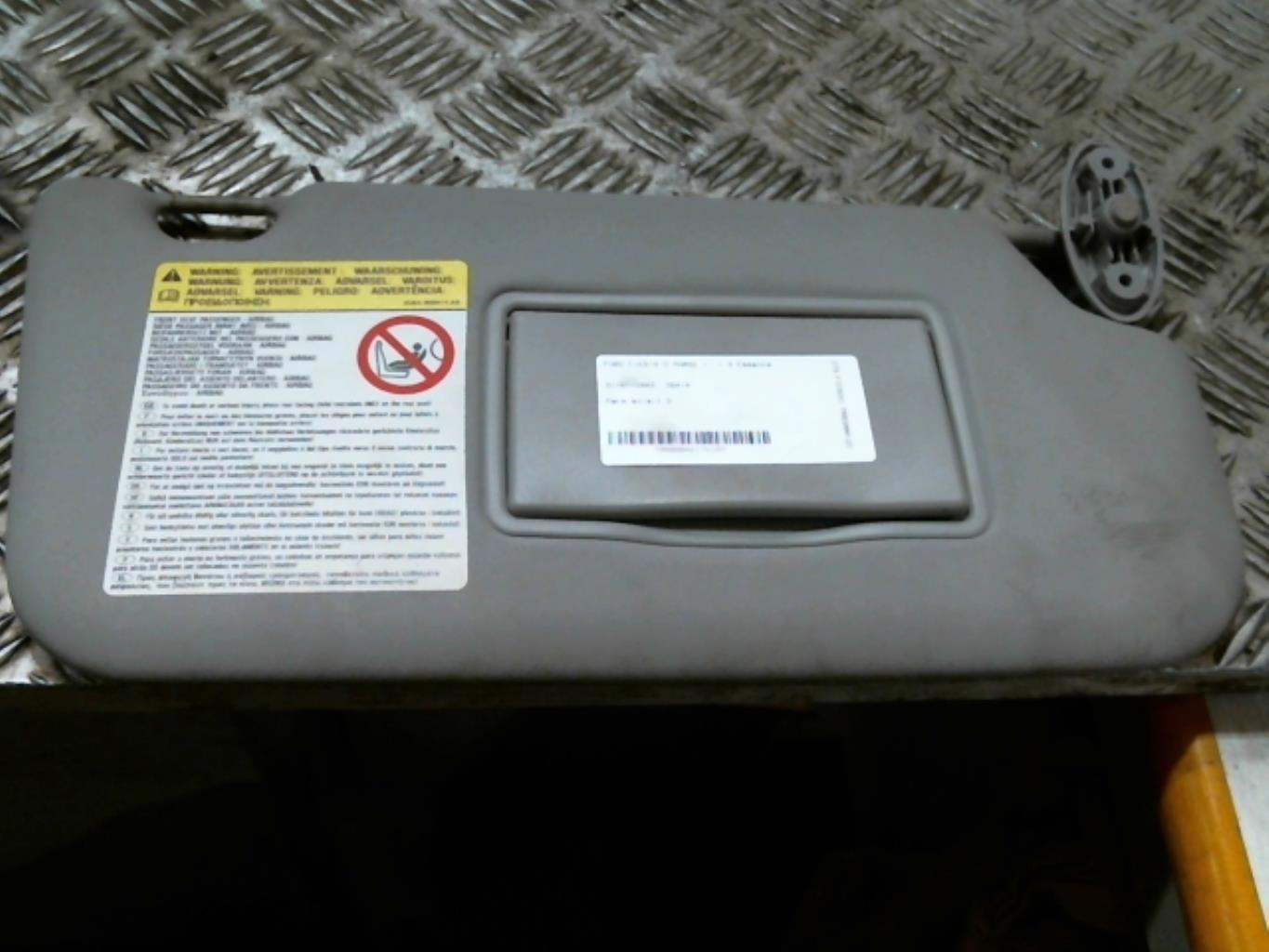 Visiera parasole destra FORD FIESTA 5 PHASE 1 Gasolina - 1