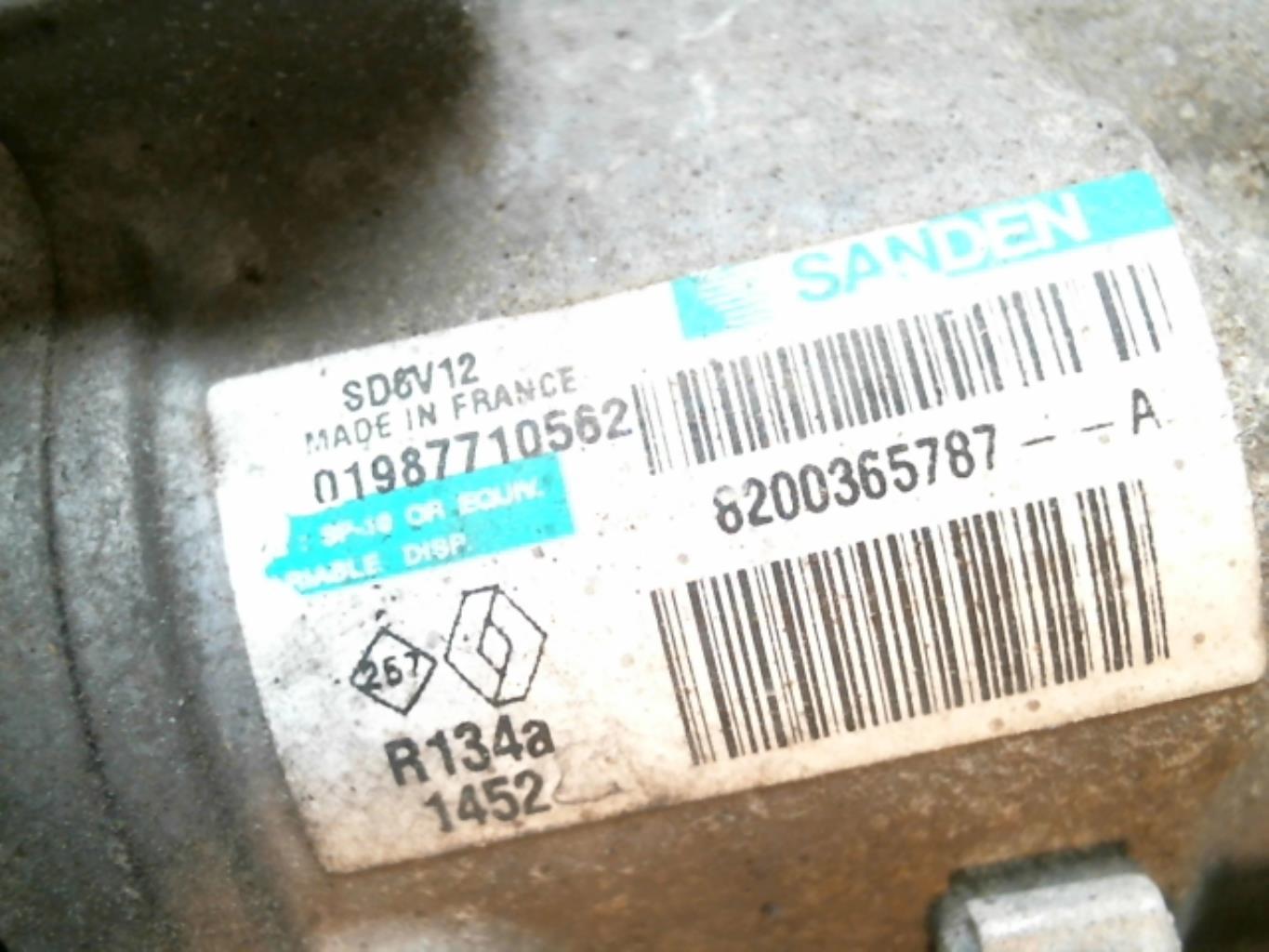 Compresseur clim RENAULT CLIO 3 PHASE 1 Essence - 1