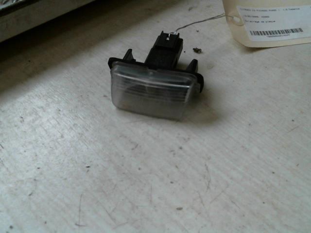 Eclairage de plaque CITROEN C3 PICASSO PHASE 1 Essence - 1
