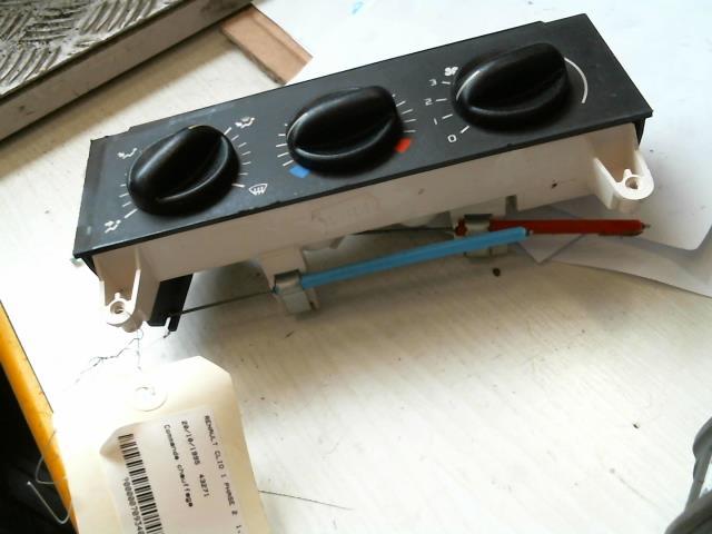 Commande chauffage RENAULT CLIO 1 PHASE 2 Essence - 1