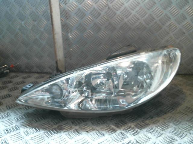 Gruppo ottico anteriore principale sinistro (luci)(faro) PEUGEOT 206 PHASE 1 Gasolina - 1