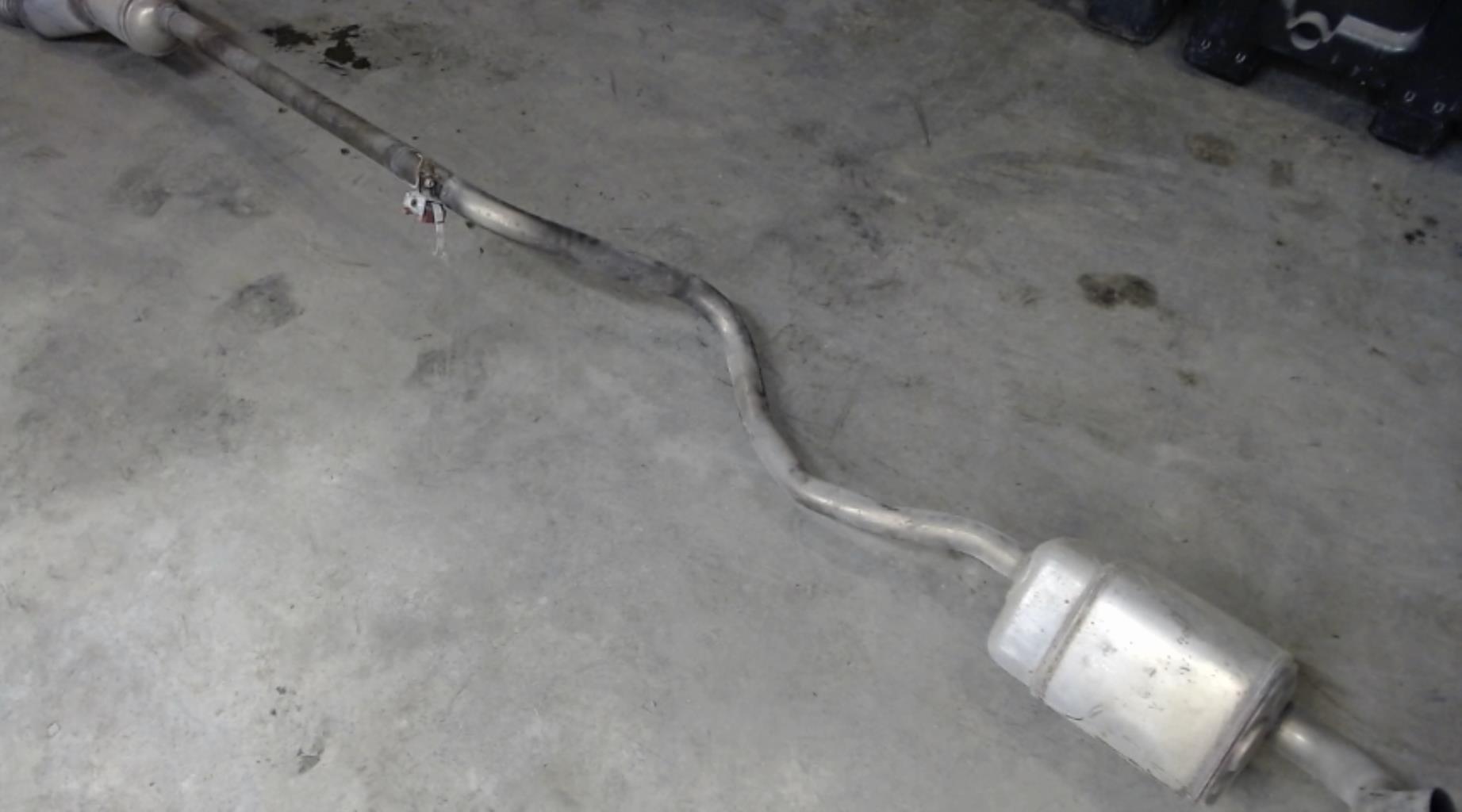 Ligne complete d'echappement RENAULT SCENIC 3 PHASE 1 Diesel - 1