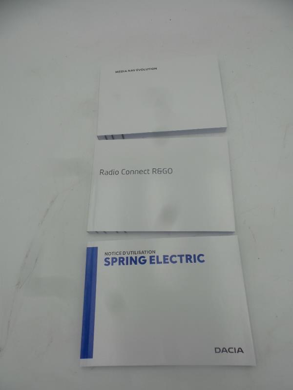 Carnet de bord DACIA SPRING Electricité - 1
