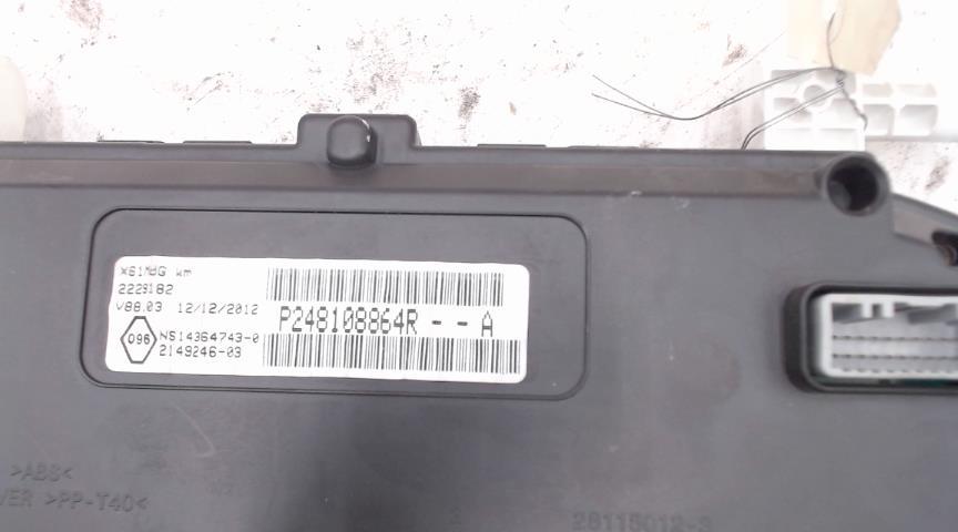 Compteur RENAULT KANGOO 2 PHASE 1 Diesel - 1