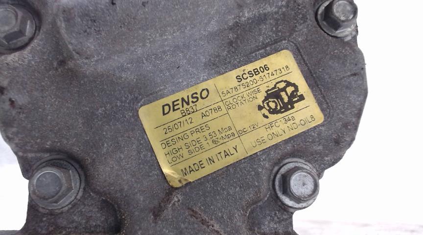 Compresseur clim FIAT 500 2 PHASE 1 Essence - 1